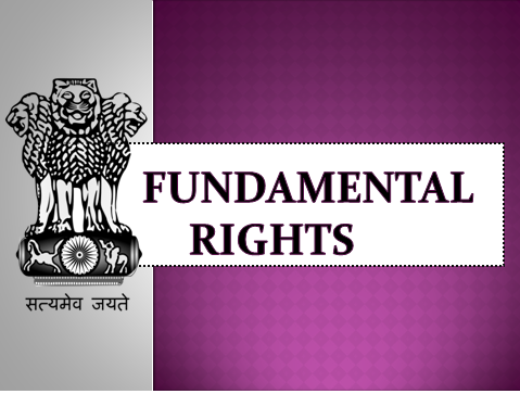 Fundamental Rights under the Indian Constitution Constitution of India