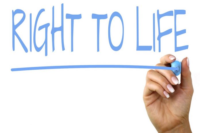 Right to life Constitution of India