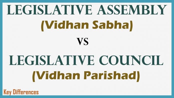 The Legislative Assembly and Legislative Council Constitution of india