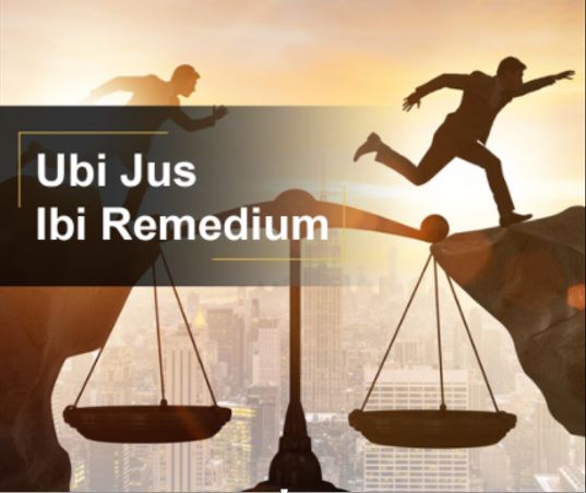 Ubi jus ibi remedium Civil Law