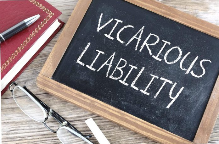 Vicarious liability in case of a partner in a law firm