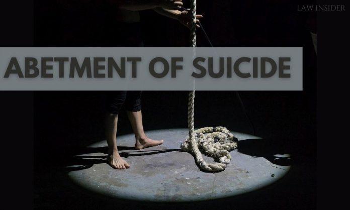 Abetment to suicide due to pressure in the workplace Abetment to Commit Suicide