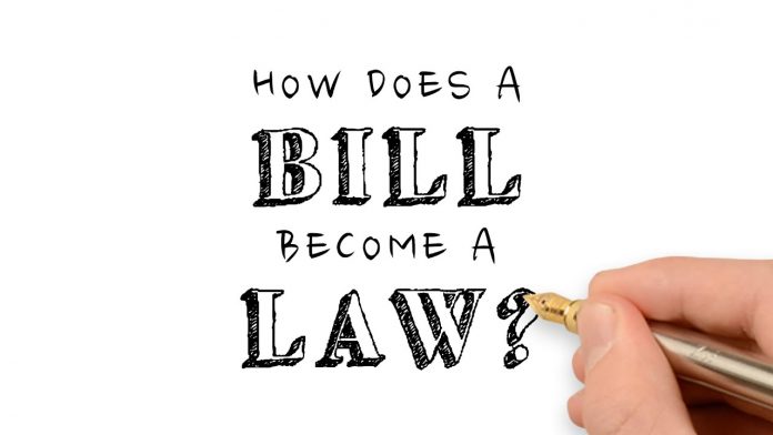 How does a bill become a law Procedure of Lawmaking in India