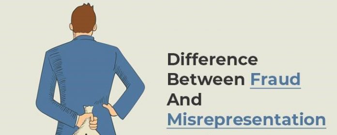 Difference between fraud and misrepresentation Indian Contract Act