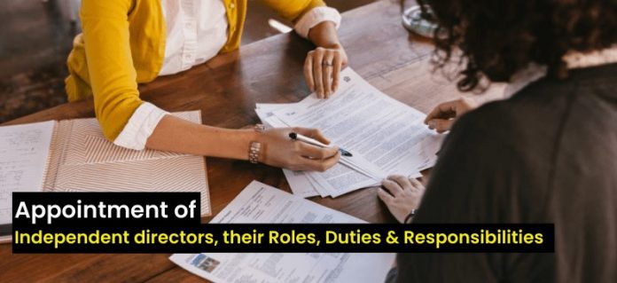 Credibility and accountability of independent directors Companies Act 2013