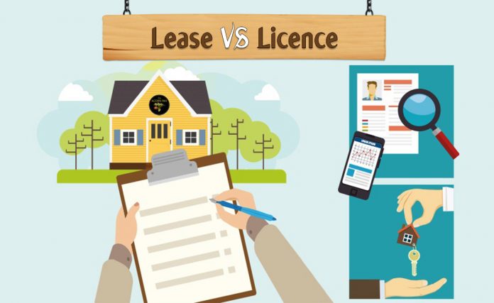 Lease and Licence Transfer of Property act