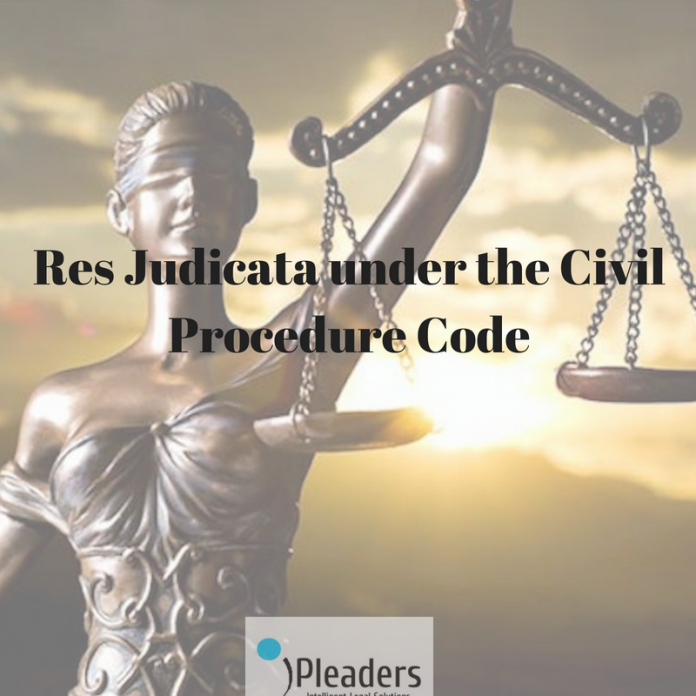 Res Judicata under Civil Procedure Code 1908 Civil Procedure Code