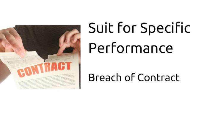 Specific performance under Contract Law Indian Contract Act