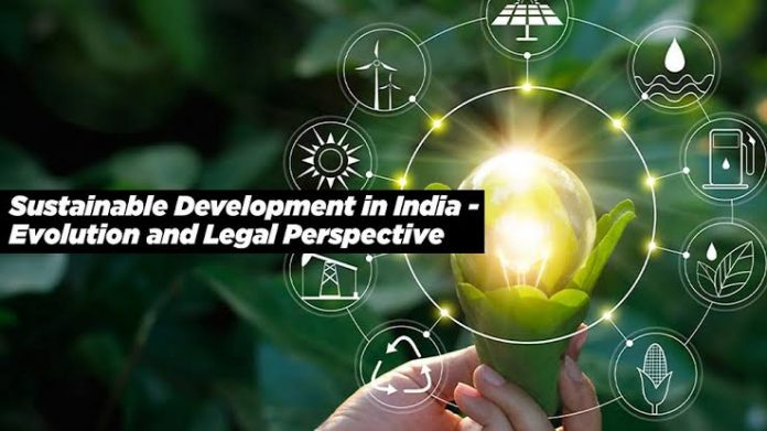 Sustainable development in india