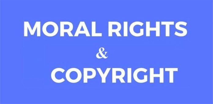 moral right of author under copyright act