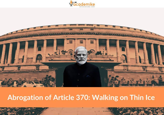 Abrogation of Article 370