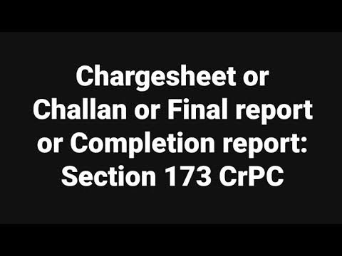 Section 173 of CrPC