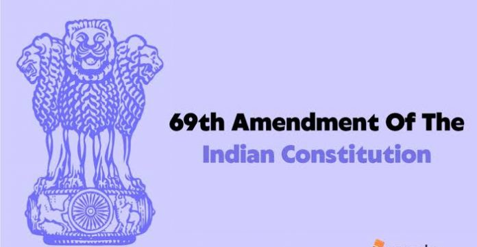 69th Amendment of the Indian Constitution