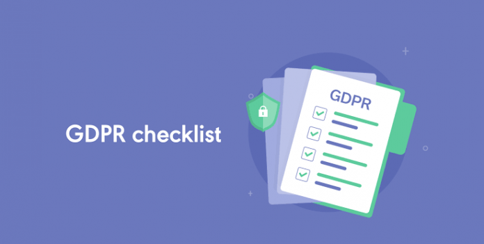 GDPR compliance checklist