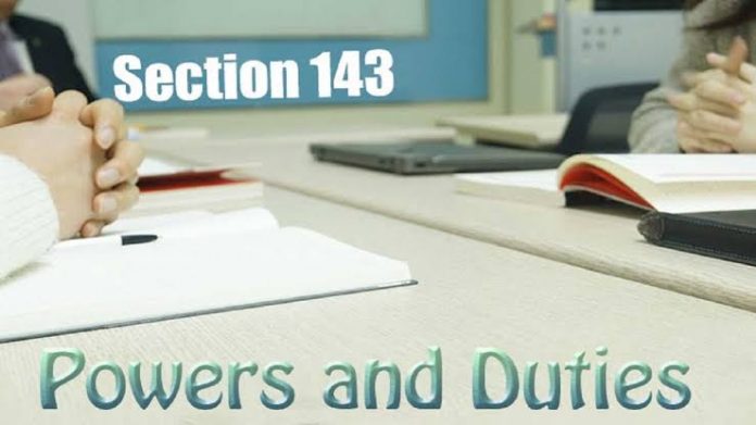 Section 143 of Company Act 2013