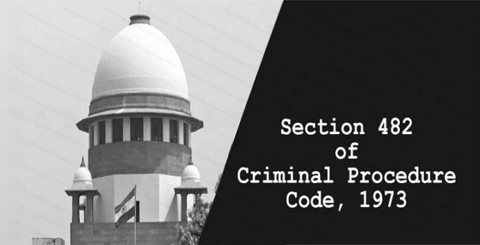 Section 482 of CrPC