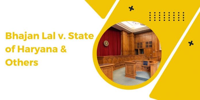 Bhajanlal v state of haryana