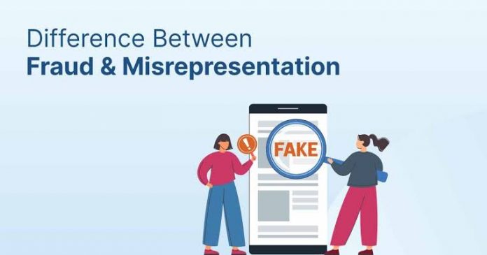 Fraud and misrepresentation in contracts