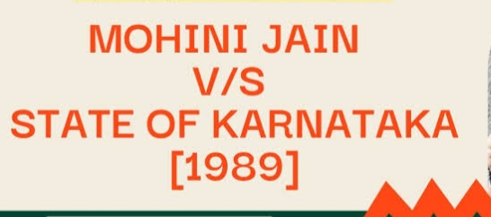 Miss Mohini Jain vs.state of Karnataka