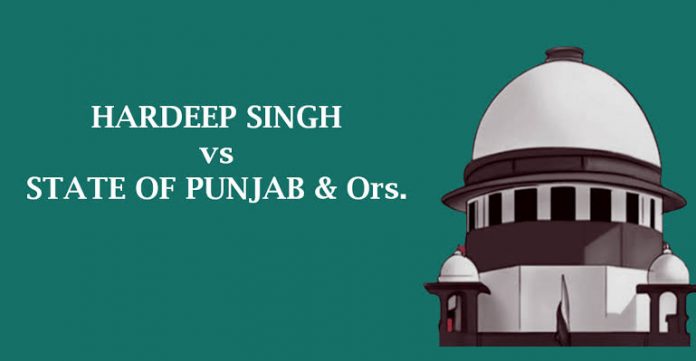 Hardeep Singh vs. State of Punjab (2014)