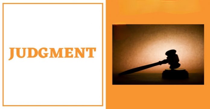 Judgment under Cr.P.C