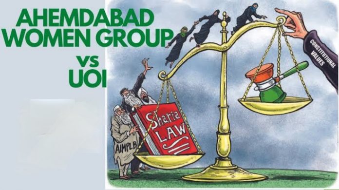 Ahemdabad women's action group vs. UOI