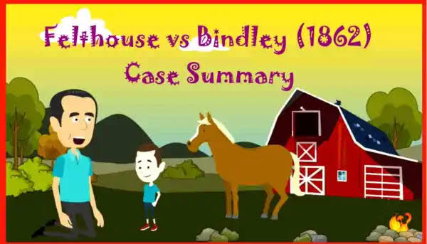Felthouse vs. Bindley (1862)
