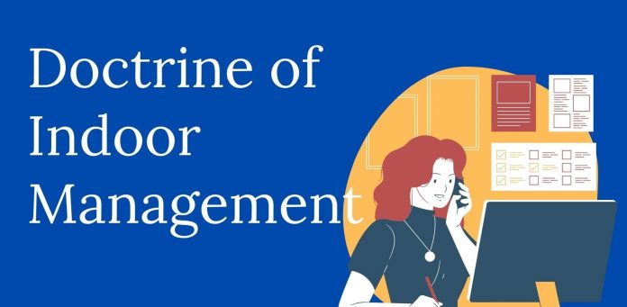 Doctrine of Indoor Management