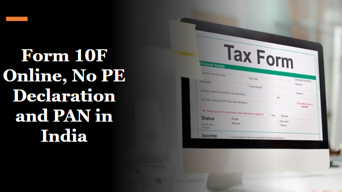Form 10F of Income Tax 1961