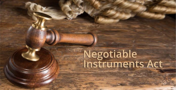 Section 143 and 143A of Negotiable Instruments Act 1881