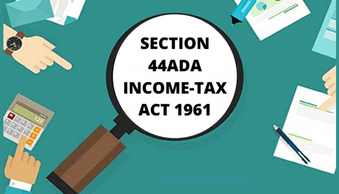 Section 44ADA of Income Tax Act 1961